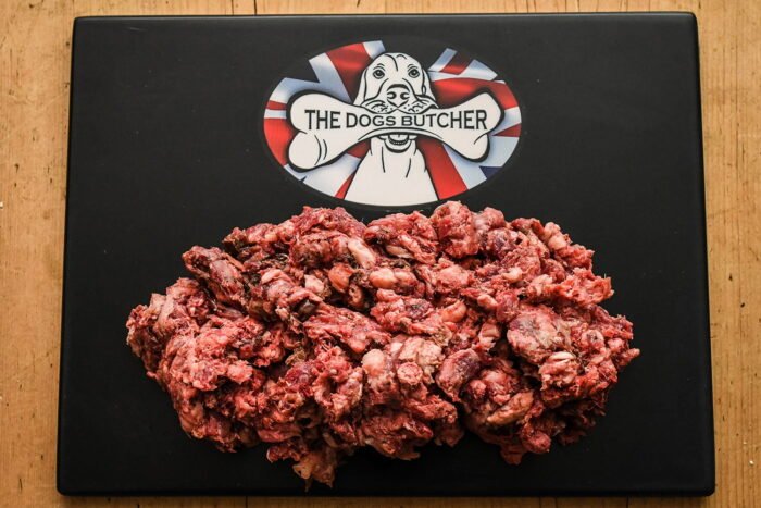 The Dogs Butcher Purely Goat Mince Complete 1kg