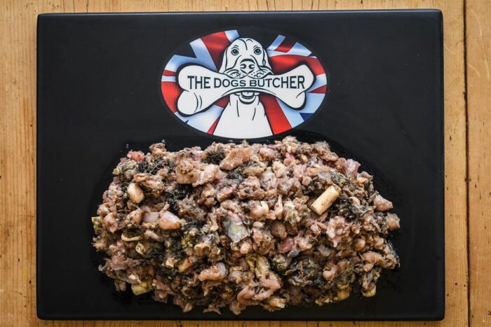 The Dogs Butcher Tripe and oily fish mince