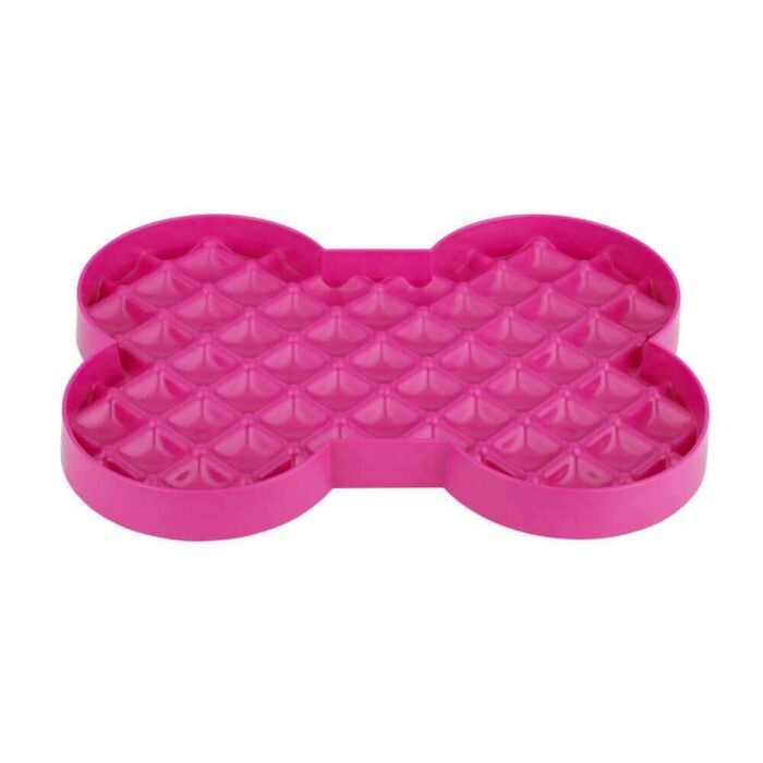 SloDog Slow Feeder Plate - Pink - Image 2