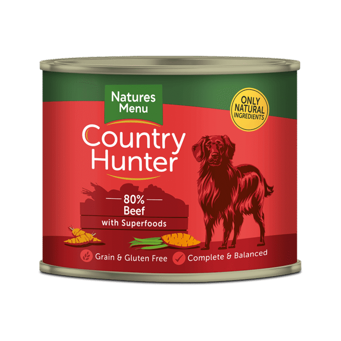 Natures Menu Country Hunter Dog Food Beef with Superfoods