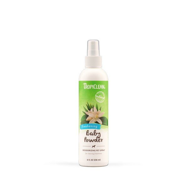 TropiClean Baby Powder Deodorizing Pet Spray