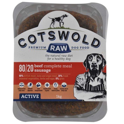 Costwold Raw - Active - Beef Sausages 80/20