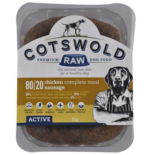 Costwold Raw - Active - Chicken Sausages 80/20