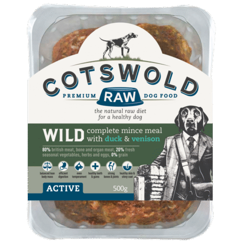 Costwold Raw - Active - Wild Range - Duck and Venison Mince