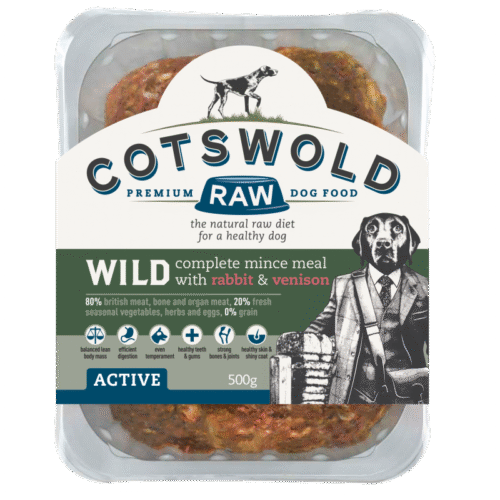 Costwold Raw - Active - Wild Range - Rabbit and Venison Mince