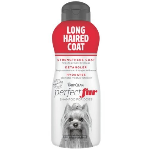 Tropiclean Perfect Fur Long Haired Coat Shampoo for Dogs