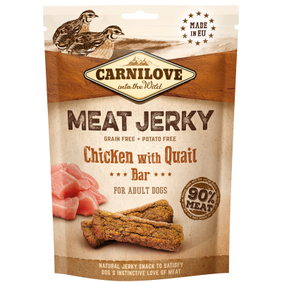 Carnilove Jerky Chicken with Quail