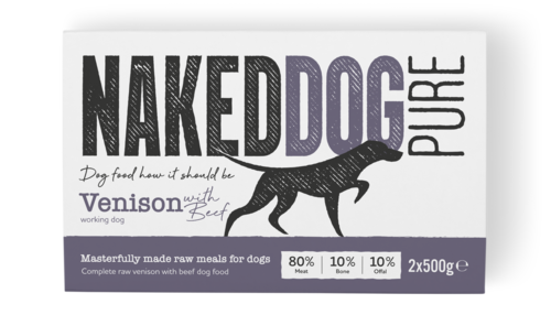 Naked Dog - Pure - Venison with Beef