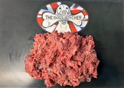 Scottish salmon with Cornish wild Venison 80-10-10 with LAMB OFFAL