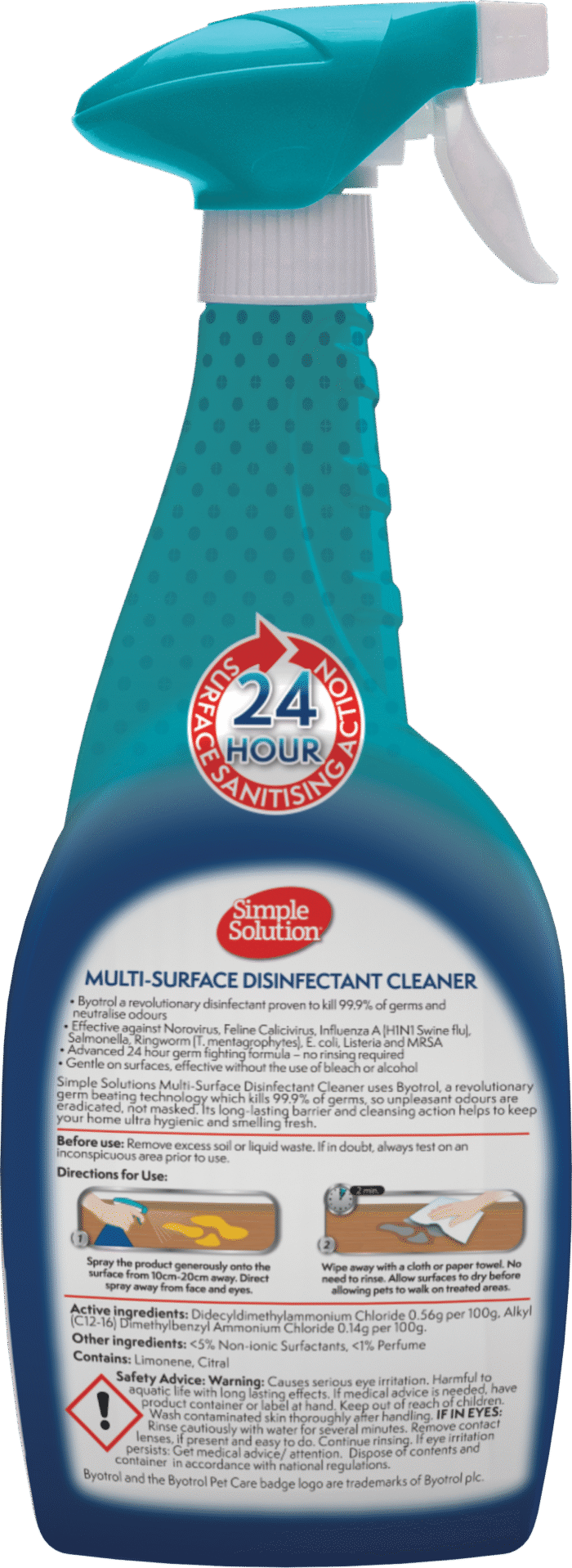 Simple Solution Multi Surface Disinfectant Cleaner - Image 2