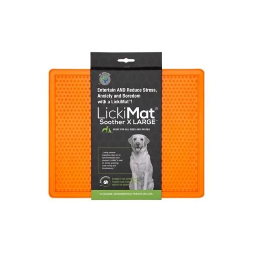 LickiMat XL Soother - Orange